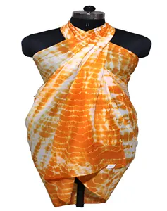 Pareo Sexy New Fashion 100% cotone sarong Tie & Dye Pattern Ladies sarong Beachwear classic sexy women beach costume da bagno wrap