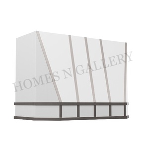 Hotte de cuisine murale sur mesure, design moderne et antique, en acier inoxydable, fabriquée en Inde - Product Image 4