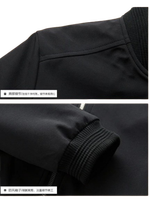 Vestes bomber matelassées réversibles fines de style japonais pour l'hiver, en polyester/coton, avec broderie personnalisée, vente en gros pour hommes