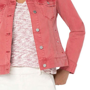 Vestes en jean pour femmes de qualité supérieure fabriquées au Pakistan, design personnalisé, vente en gros de vestes en jean pour femmes - Product Image 5