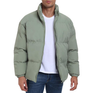 Chaqueta de Invierno para Hombre de Alta Calidad, Impermeable, Transpirable, Aislante, Resistente al Viento, Diseño Acolchado, Cierre de Cremallera, Tallas Grandes, para Uso en Exteriores - Product Image 1