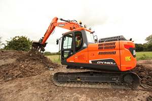 รถขุดตีนตะขาบ Doosan DX180LC ขนาด 18 ตัน ระบบไฮดรอลิกทรงพลัง ทนทาน ขายดี ราคาโรงงาน พร้อมจำหน่ายทั่วโลก - Product Image 4