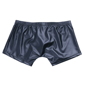 Shorts en cuir véritable doux et uni, design haut de gamme, personnalisés, sexy, pour club, shorts de sport - Product Image 6