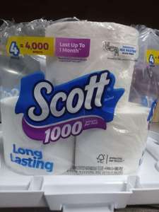 Papier toilette Scott original, 24 rouleaux, 1,000 feuilles par rouleau à bon prix - Product Image 4