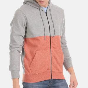 Sweats à capuche zippés pour hommes fabriqués sur mesure Streetwear séchage rapide respirant léger 100% coton sweats à capuche zippés avec logo personnalisé - Product Image 3