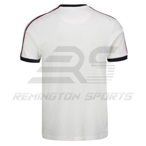 T-shirt respirant à manches courtes avec logo imprimé personnalisé 100% coton pour hommes vente en gros bas prix meilleure qualité - Product Image 3