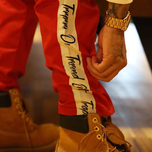 Conjuntos de camisa personalizados para hombre, camisa de trabajo para niños, pantalón, rompevientos, ropa de trabajo, conjunto de mono con letras a rayas, venta al por mayor, trajes transpirables ajustados - Product Image 3