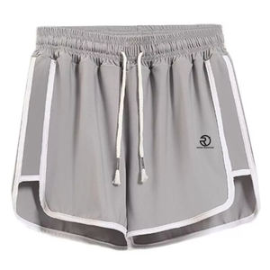 Hot Sale New Style Cotton Material Casual Summer <b>Shorts</b> For <b>women</b> Solid Colour Wide Leg Elastic Waist Sporty <b>Shorts</b> 2025 - Product Image 3