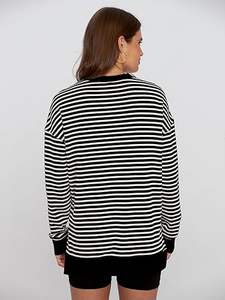 เสื้อสเวตเชิ้ตคอเต่าทรงหลวมแบบยูนิเซ็กซ์ ไซส์พลัส ผ้าฟลีซคอตตอน 100% ซักย้อมสีแบบวินเทจ น้ำหนักมาก เหมาะสำหรับฤดูหนาว ปรับแต่งได้ - Product Image 4