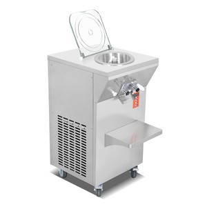 Machine à glace commerciale Kolice ICM-12S, congélateur à glace artisanale, machine à fabriquer la crème glacée, 15-20L/H, acier inoxydable, 110V 220V - Product Image 4