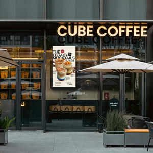 43 55 65 75 86 Inch Commercial Advertising Display 1500nit 2500nit High Brightness LCD <strong>Wall</strong> Mount Digital <strong>Signage</strong> with Animation - Product Image 5