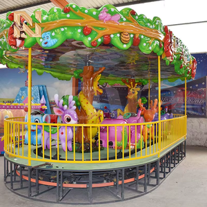 Train électrique sur rail à <span class=keywords><strong>thème</strong></span> animaux de la jungle, capacité 2500 kg, attraction de <span class=keywords><strong>fête</strong></span> <span class=keywords><strong>foraine</strong></span> pour enfants et adultes - Product Image 3