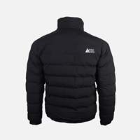 Veste Softshell Rembourrée Décontractée pour Homme FHOR, Col Montant, Légère, Coupe-Vent, Caractéristiques de Fitness, en Polyester, Sans Capuche, avec Silicone