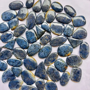 พลอยดูมอร์เทียไรต์ธรรมชาติ เกรด AAA รับรองคุณภาพ ขัดเงา รูปทรงผสม ขนาดอิสระ แบบคาโบชอง สำหรับทำเครื่องประดับ - Product Image 2