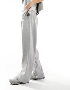 Heavyweight 100% Cotton Men's <b>Pants</b> Custom Washed <b>Straight</b> <b>Leg</b> <b>Track</b> Sweatpants Streetwear Oversized Baggy Casual Printed Winter - Product Image 6