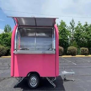 Hot Sale Mobile BBQ Food Truck with Porch <b>Container</b> for Fast Food & Ice Cream for Restaurant Industries New Condition - Product Image 4