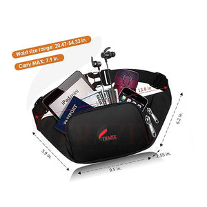 Riñonera cruzada en el pecho, riñonera multifuncional para entrenamiento al aire libre, riñonera ligera - Product Image 2