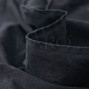 เสื้อยืดลำลองทรงหลวมสไตล์สตรีทสำหรับผู้ชาย ผ้าฝ้ายเนื้อนุ่ม ล้างสีแบบแอซิดวอช ใส่สบาย เหมาะสำหรับใช้ในชีวิตประจำวัน - Product Image 2