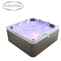 Nouveau Monalisa économique populaire loisirs de plein air Massage automatique de l'air Whirlpool Hot Tubs Spa