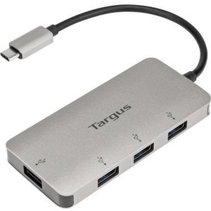 Targus <b>USB</b>-C <b>Hub</b> Silver-<b>USB</b> Connector - Product Image 1