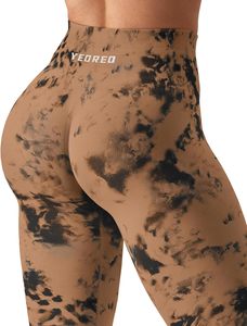 Leggings de yoga camouflage avec logo personnalisé en gros Leggings de sport à taille élastique pour le fitness Leggings de yoga à impression numérique - Product Image 5