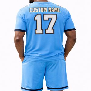 Ensemble de maillot et short de football personnalisé pour hommes, uniforme de sport respirant, vêtements d'entraînement et de match, maillot de football pour hommes - Product Image 2
