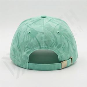 Custom 6 Panel Embroidery Logo Adjustable Size <b>Men</b> Plain Cotton Baseball <b>Flat</b> <b>Cap</b> Premium Breathable Outdoor Sport Running Visor - Product Image 2