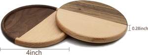 Heat-Resistant Drink Mats for Tea <b>Coffee</b> Wine Heat Insulation Tabletop Protectors - Product Image 2
