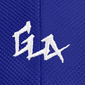 Casquette Pro Profile GA respirante bleue pour le sport - Product Image 3