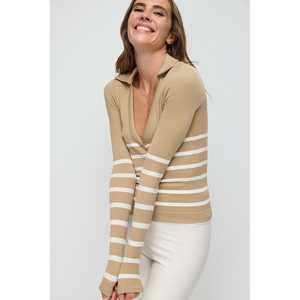 Casual <b>Long</b> Sleeve Seamless Crew Neck <b>T</b>-<b>Shirt</b> 100% Polyester Regular <b>Fit</b> - Product Image 1