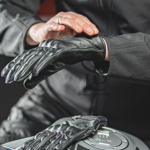 Gants en cuir personnalisés à doigts entiers pour hommes Gants d'hiver thermiques confortables pour les scènes extérieures quotidiennes pour les voyages décontractés - Product Image 5
