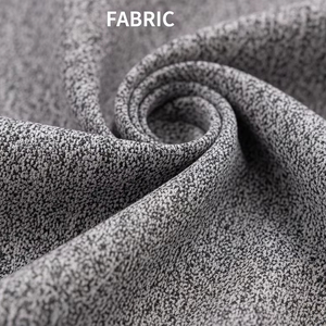 Ensembles en mousseline de soie antistatique pour femmes avec impression de décharge Costume deux pièces léger et doux Tenue de bureau élégante et décontractée Tenue de mode - Product Image 5