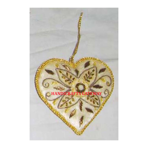 Ornement suspendu de Noël Les ornements de Noël en forme de coeur peuvent être utilisés pour la fête d'anniversaire et les célébrations du festival de Noël - Product Image 1