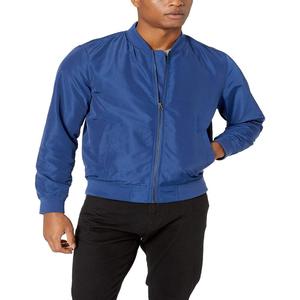 Chaqueta Bomber Heritage Design para hombre con ribete acanalado con cremallera completa y sensación ligera para un atractivo informal atemporal - Product Image 1