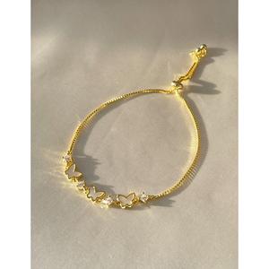 Bracciale farfalla fila ascensore 925 argento - Product Image 2