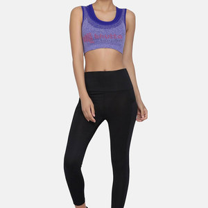 Vente chaude de soutiens-gorge de sport respirants à séchage rapide pour femmes pour la course d'entraînement de haute qualité avec absorption des chocs grande taille disponible - Product Image 5