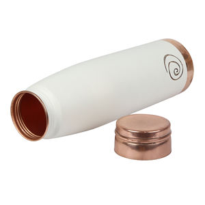 Botellas de agua para beber de cobre puro de alta calidad, botellas de agua a prueba de fugas de embalaje Premium para adultos y niños - Product Image 3