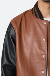 Custom Made Premium Quality Cow hide Full Leather Varsity <b>Jacket</b> High-Quality <b>Baseball</b> & Letterman Styles Varsity <b>Jacket</b> <b>for</b> <b>Men</b> - Product Image 4