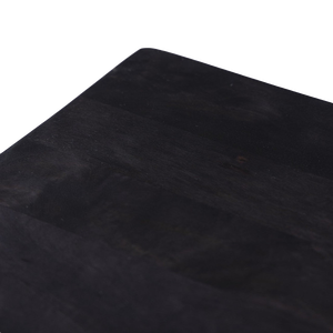 Mesita de noche plegable de 3 cajones de madera moderna minimalista contemporánea estilo indio hogar Hotel dormitorio almacenamiento de muebles - Product Image 5