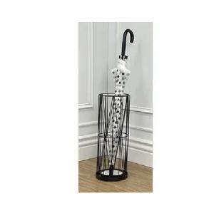 Modern Metal <b>Umbrella</b> Holder with Powder Coated Steel Frame Perfect <b>for</b> Indoor <b>Outdoor</b> Patios and Reception Areas - Product Image 4