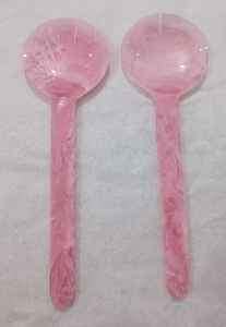 Ensemble de cuillère et de fourchette à salade en résine de haute qualité, vaisselle moderne de luxe pour les fêtes, fabrication artisanale, écologique, passe au lave-vaisselle - Product Image 4