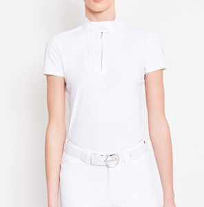 Chemise de compétition personnalisée pour femmes et enfants, sous-vêtement de base pour l'équitation, chaps western, respirant, à séchage rapide, évacuant l'humidité - Product Image 6