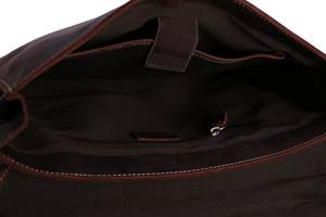 Sacoche pour ordinateur portable en cuir véritable durable pour hommes, meilleure conception avec fermeture éclair à un prix raisonnable - Product Image 4