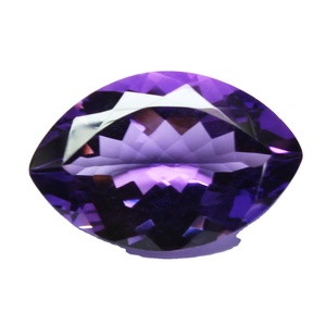 อัญมณีสีม่วงธรรมชาติแบบ100% ตัดเหลี่ยมเพชรพลอยอัญมณีหลวมใช้จากอินเดียในราคาต่ำสุด - Product Image 2