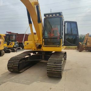 Gran oferta de excavadora sobre orugas Komatsu PC160 de segunda mano en Japón con motor y bomba de piezas de motor central - Product Image 1