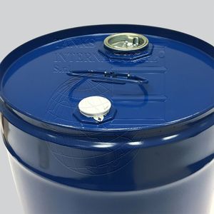 Chất Lượng Hàng Đầu Cấp Thực Phẩm 200 Lít 210L Màu Xanh Thép Trống Kim Loại Màu Xanh Thùng Thép Không Gỉ Xô Với Nắp Dầu Sắt Trống - Product Image 3
