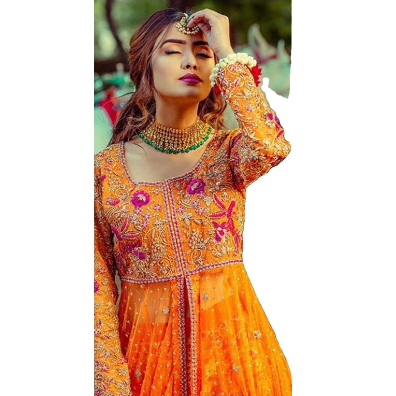 chinese dress ladies SoloveDress Women's 3 Piece Gold Solid Suit