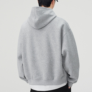 Plain Hoodies Hombres 100% Algodón Pullover Street Wear Oversized Vintage Hoodie - Product Image 6