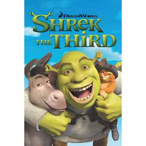Póster de papel de Shrek 3 para decoración de pared - Product Image 1