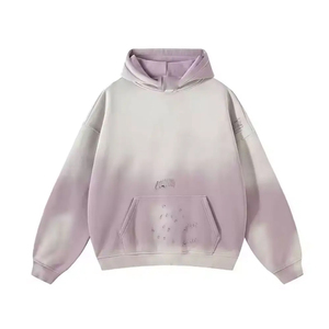 Sweat-shirts à capuche unisexes de haute qualité, 340 grammes, 100% coton, logo personnalisé, poids lourd, grandes tailles, hiver - Product Image 2